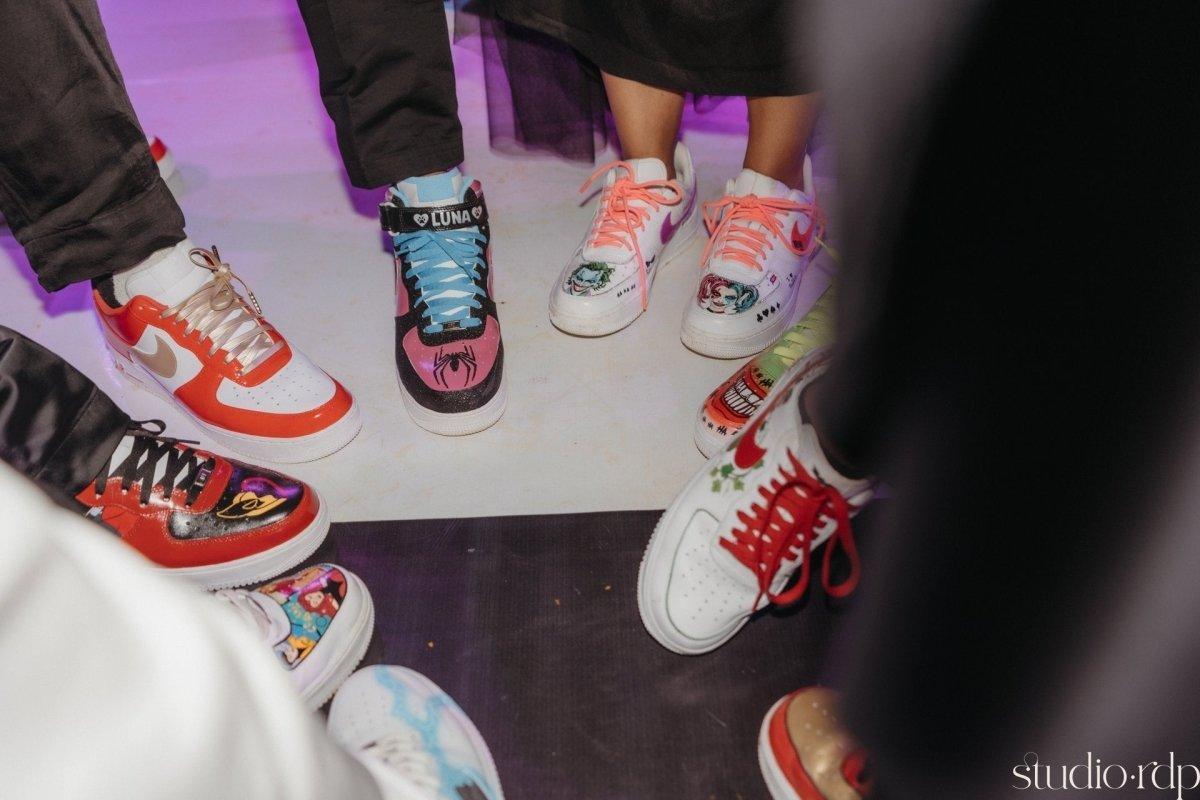 Sneak Peek Stories: A Superhero Wedding in Goa with Marvel & DC Sneakers - Sneak Peek Shoes