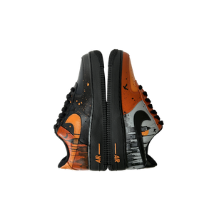 Custom High Top x Orange Skyline — Air Force 1 detail view (image 8)