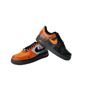 Custom High Top x Orange Skyline — Air Force 1 detail view (image 3)