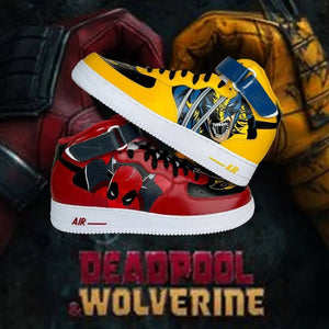 AF1 Mid x Deadpool Vs Wolverine - 2 - Sneak Peek Shoes