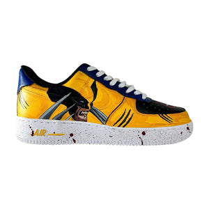 AF1 x Deadpool x Wolverine - Sneak Peek Shoes