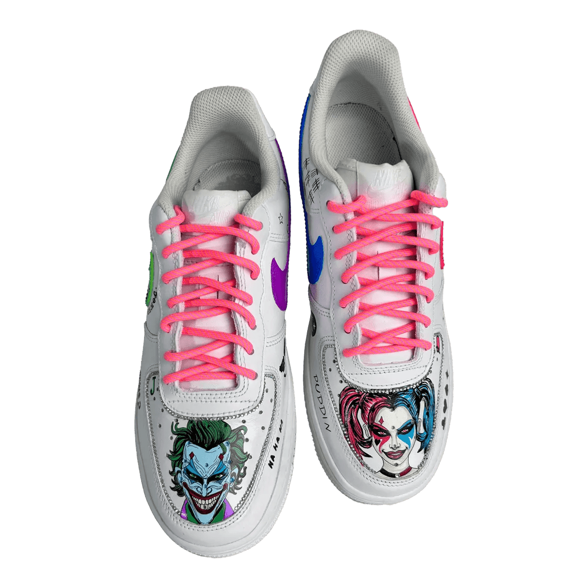 AF1 x Harley X Joker π€‘πͺπ€β€οΈ - Sneak Peek Shoes