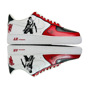 AF1 x Manchester United x CR7 - Sneak Peek Shoes