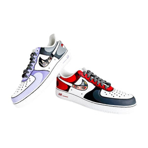 AF1 x Naruto Sasuke (Color Edition) - Sneak Peek Shoes