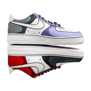 AF1 x Naruto Sasuke (Color Edition) - Sneak Peek Shoes