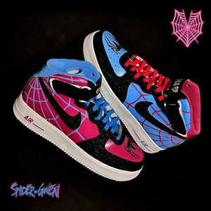 AJ1 x Spider - Gwen - Sneak Peek Shoes