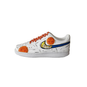 Dragon Ball Z Custom Custom High Top — “Saiyan Energy” Edition — detail view (image 7)