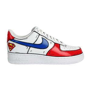 Superman S-shield on AF1 quarter