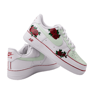AF1 X Greens n Roses Custom Sneakers