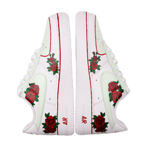 AF1 X Greens n Roses Custom Sneakers
