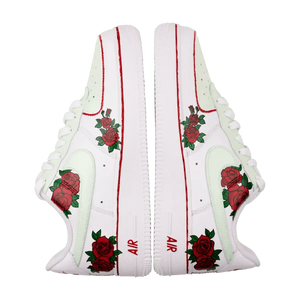 AF1 X Greens n Roses Custom Sneakers