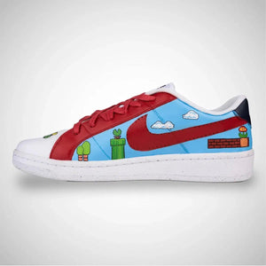 Court Legacy X Mario Custom Sneakers