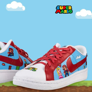 Court Legacy X Mario Custom Sneakers