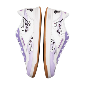 Custom Low Top X Purple Butterfly — detail view (image 4)