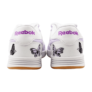 Purple Butterfly Hand Painted Sneakers