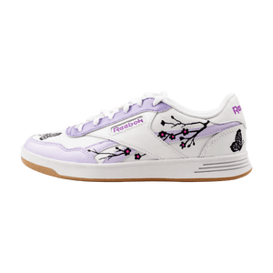 Purple Butterfly Hand Painted Sneakers