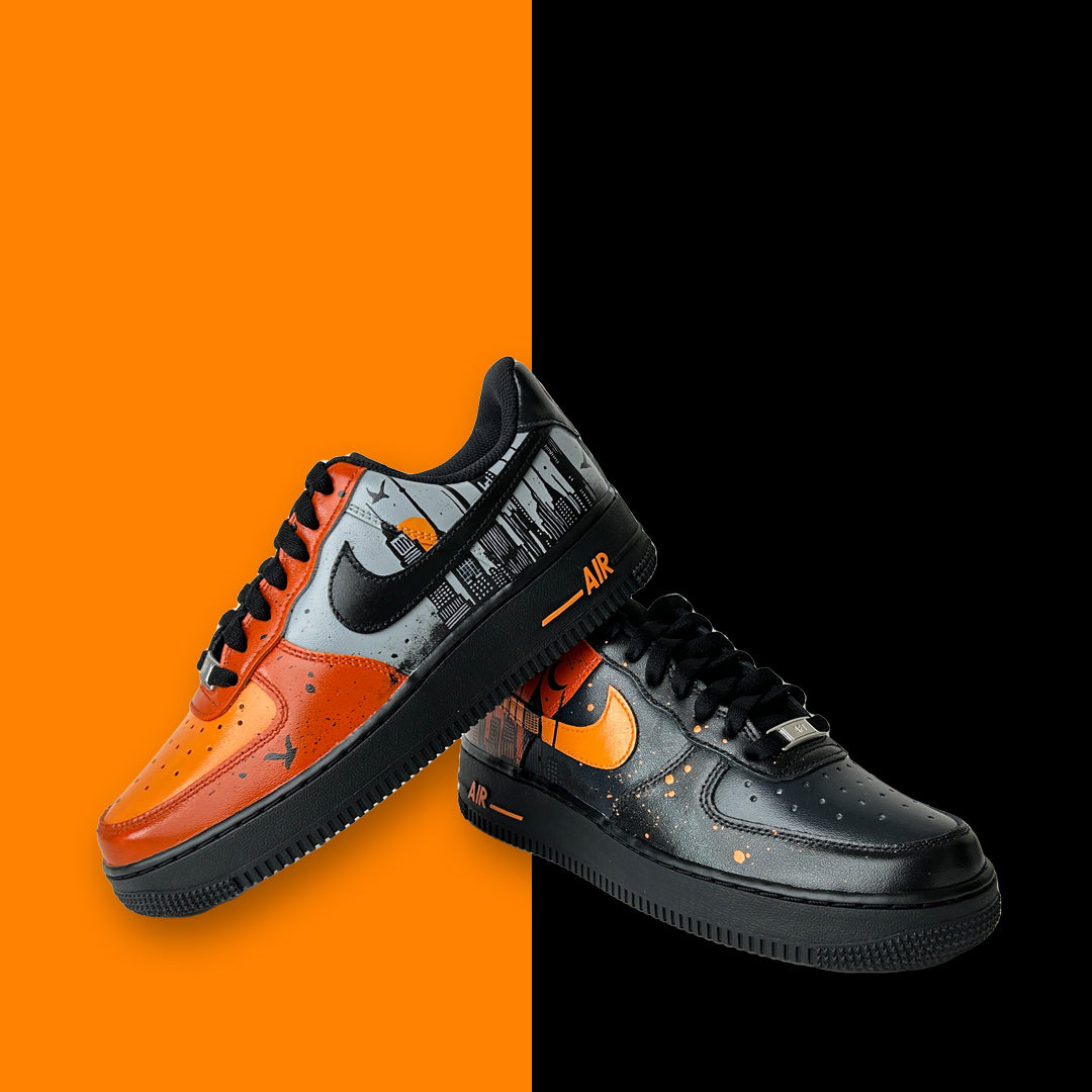 AF1 x Orange Skyline