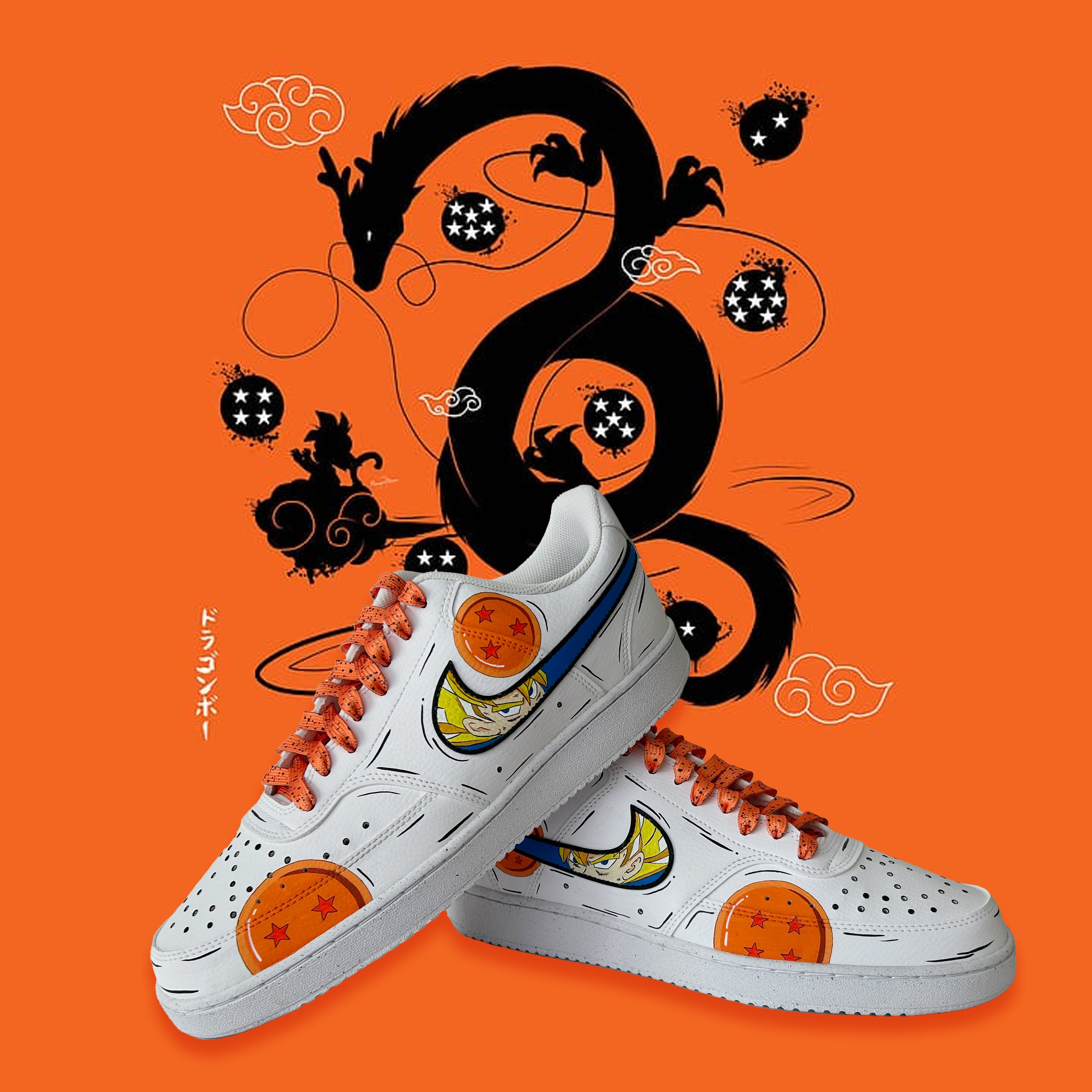 Dragon Ball Z Custom Air Force 1 — “Saiyan Energy” Edition