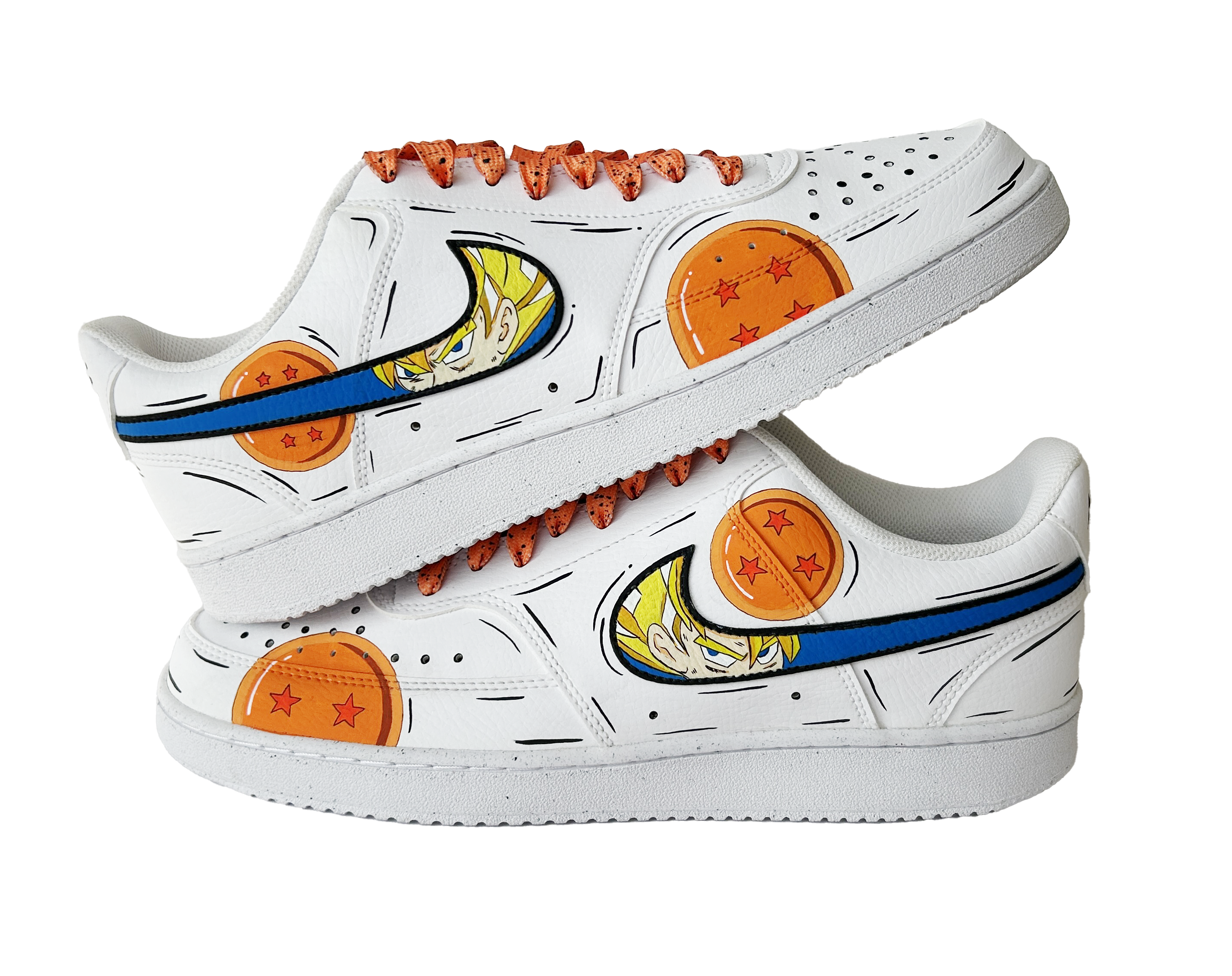 Dragon Ball Z Custom Air Force 1 — “Saiyan Energy” Edition