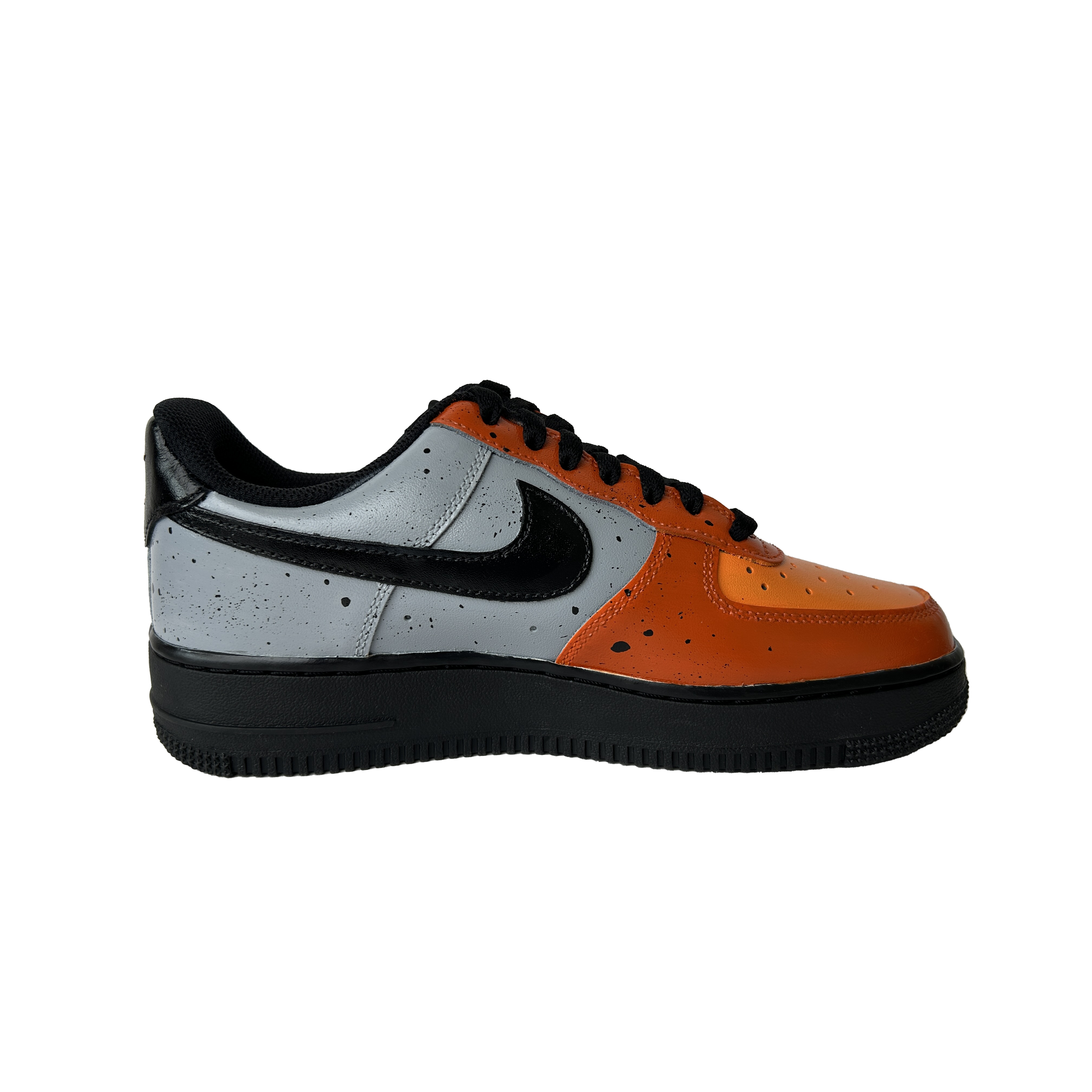 Custom High Top x Orange Skyline — Air Force 1 detail view (image 7)