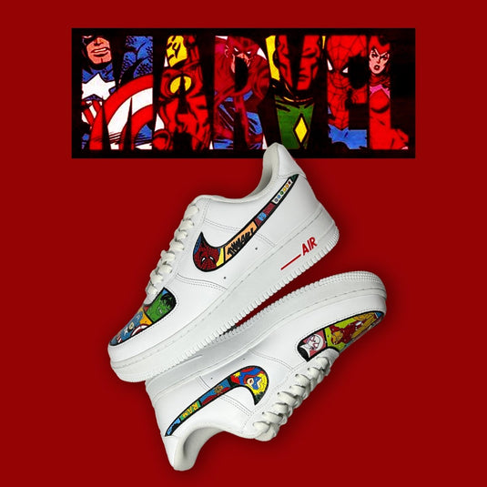 AF1 x Avengers - Sneak Peek Shoes