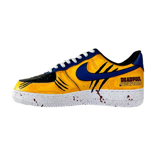 AF1 x Deadpool x Wolverine - Sneak Peek Shoes