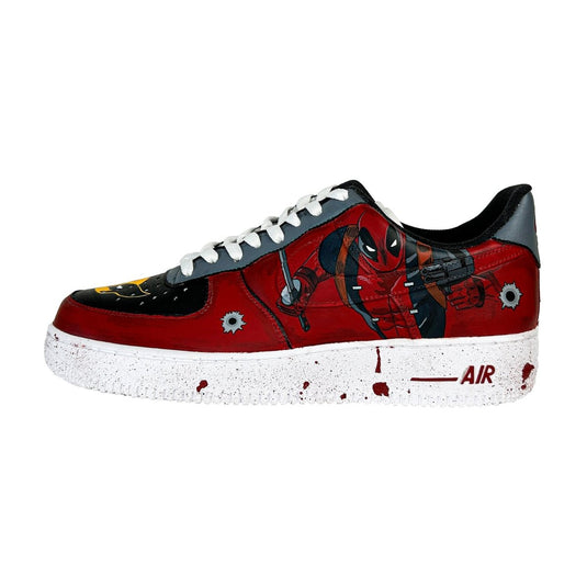 AF1 x Deadpool x Wolverine - Sneak Peek Shoes