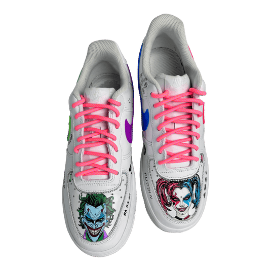 AF1 x Harley X Joker 🤡🔪🖤❤️ - Sneak Peek Shoes