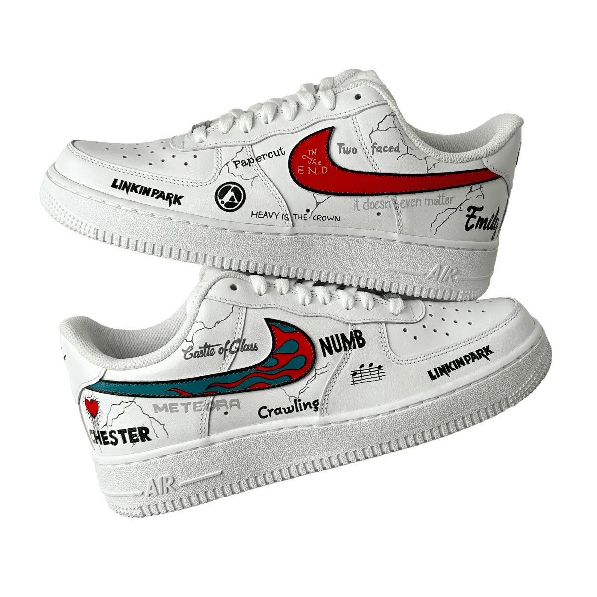 AF1 X Linkin Park - Sneak Peek Shoes