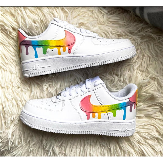 AF1 x Rainbow Swoosh - Sneak Peek Shoes