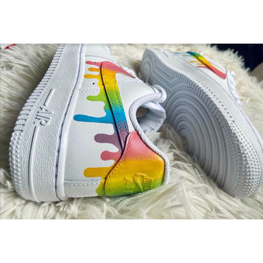 AF1 x Rainbow Swoosh - Sneak Peek Shoes