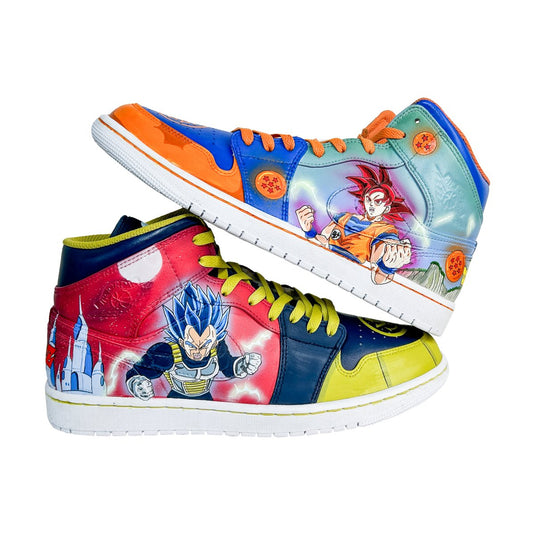 AJ1 X DBZ - Sneak Peek Shoes