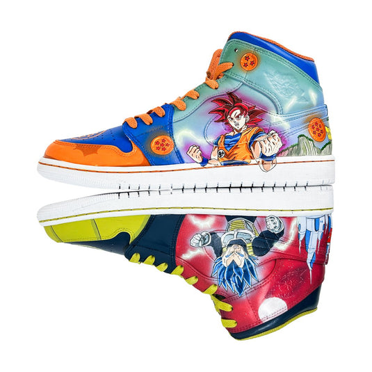 AJ1 X DBZ - Sneak Peek Shoes