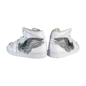 AJ1 x Wings x Oriental Waves - Sneak Peek Shoes