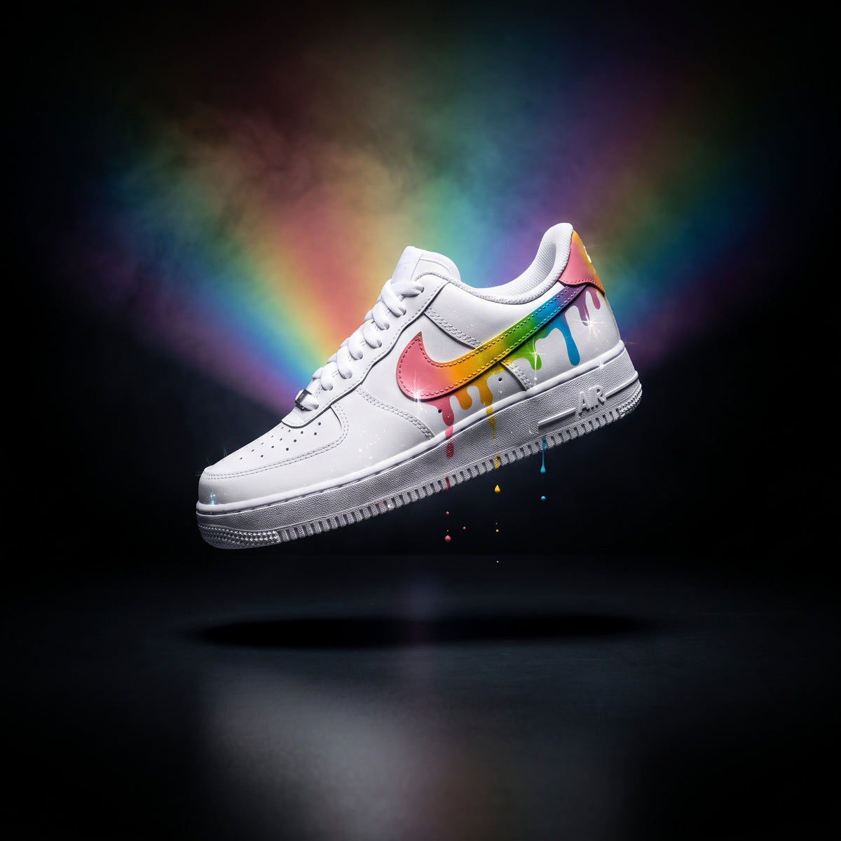 Rainbow Swoosh hero scene