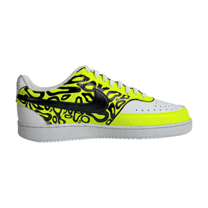 Medial view of Lando Norris custom sneaker