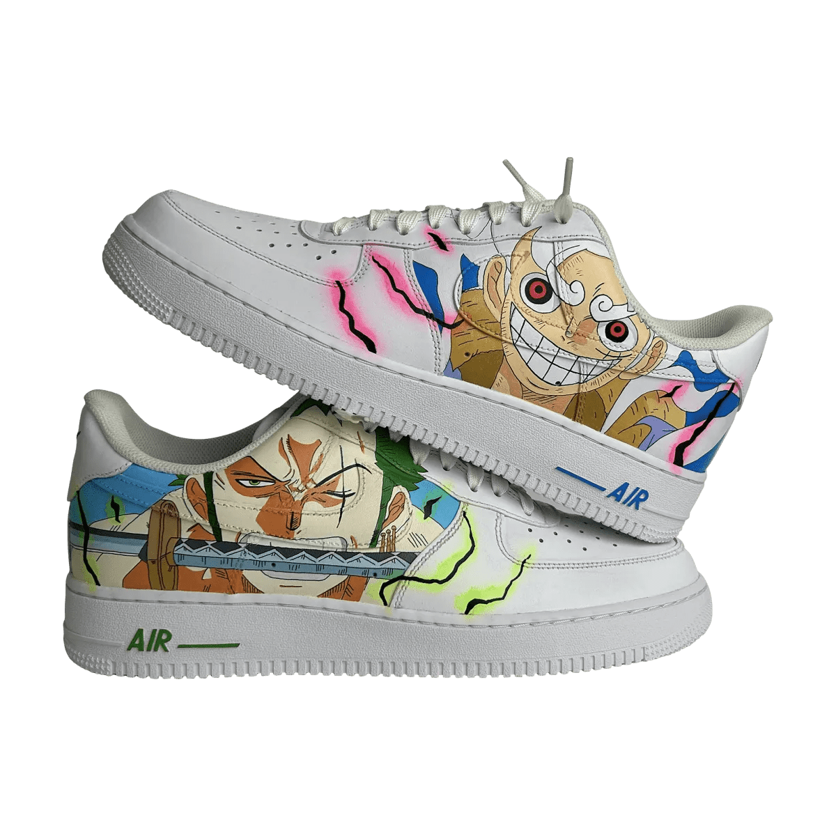 One Piece AF1 – Gear 5 Unleashed - Sneak Peek Shoes