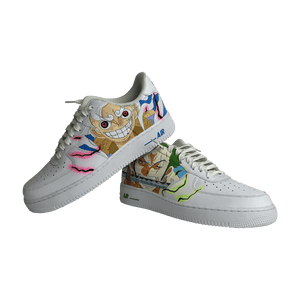One Piece AF1 – Gear 5 Unleashed - Sneak Peek Shoes