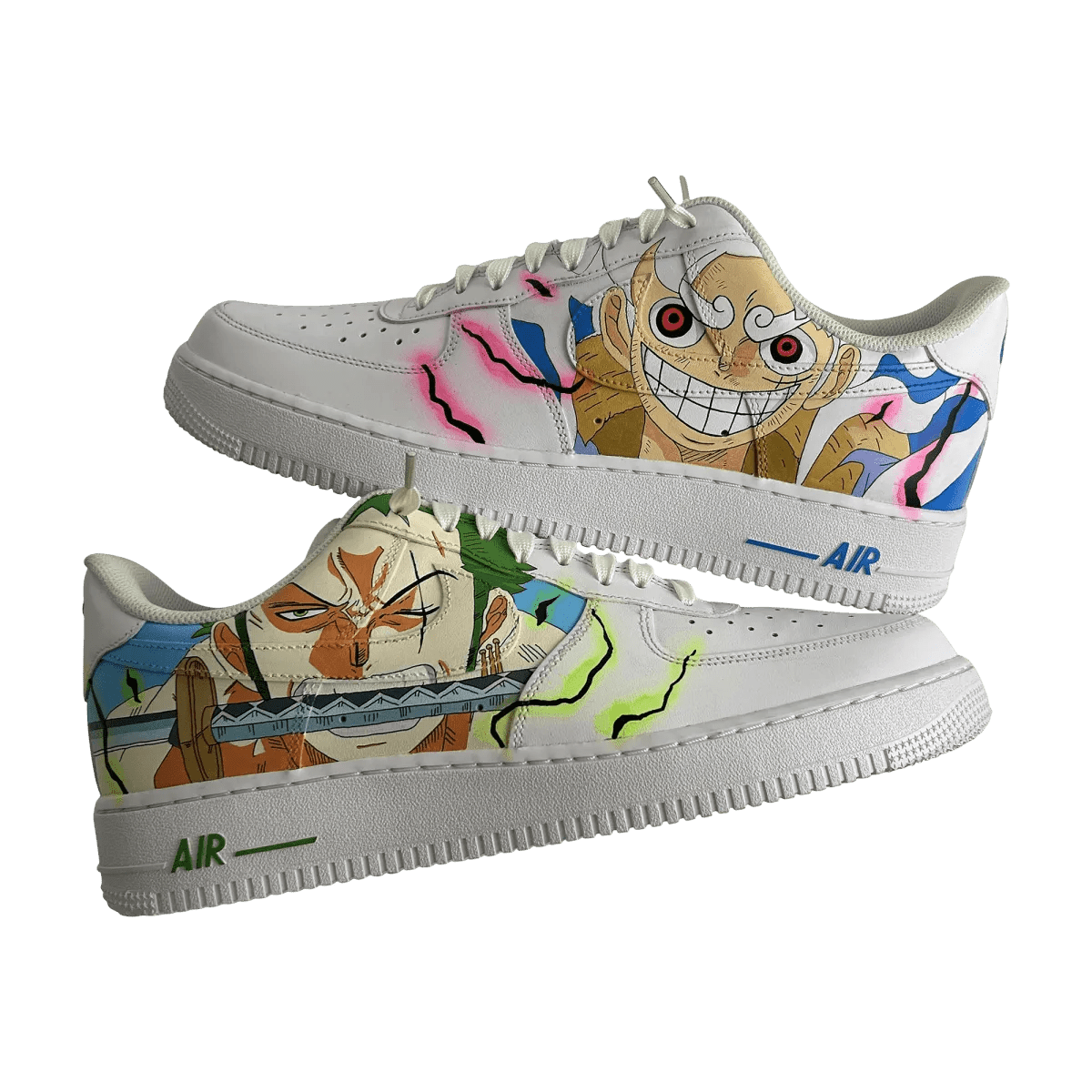 One Piece AF1 – Gear 5 Unleashed - Sneak Peek Shoes