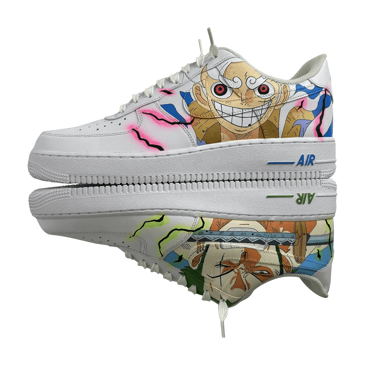 One Piece AF1 – Gear 5 Unleashed - Sneak Peek Shoes