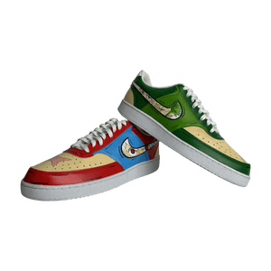 ⚔️🌊 One Piece Court Vision – Luffy & Zoro Edition 👟 - Sneak Peek Shoes