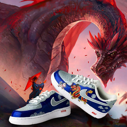 AF1 x Dragon and a Dog Edition - Sneak Peek Shoes