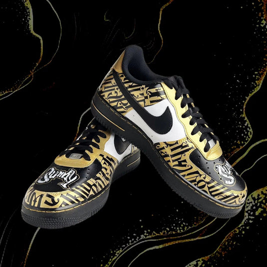 AF1 x Fukijama Gold x Entourage Edition - Sneak Peek Shoes