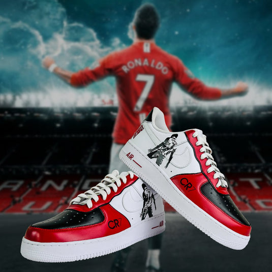 AF1 x Manchester United x CR7 - Sneak Peek Shoes