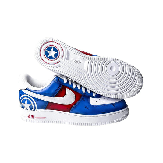 AF1 X Marvel Cap'n America - Sneak Peek Shoes