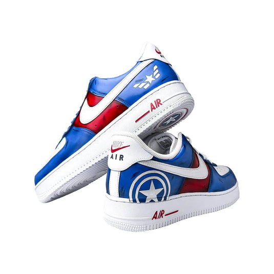 AF1 X Marvel Cap'n America - Sneak Peek Shoes