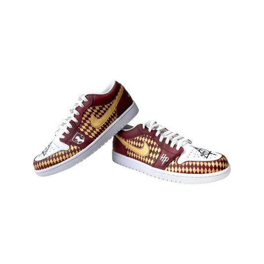 AJ1 Lows X Gryffindor X Harry Potter - Sneak Peek Shoes