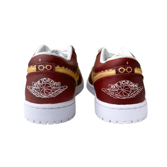 AJ1 Lows X Gryffindor X Harry Potter - Sneak Peek Shoes