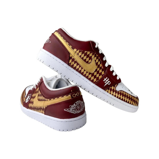 AJ1 Lows X Gryffindor X Harry Potter - Sneak Peek Shoes