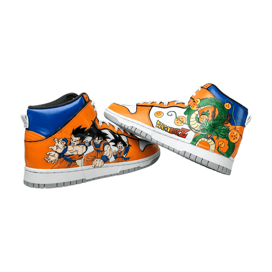 AJ1 X Dragon Ball Z - Kakarot Edition - Sneak Peek Shoes